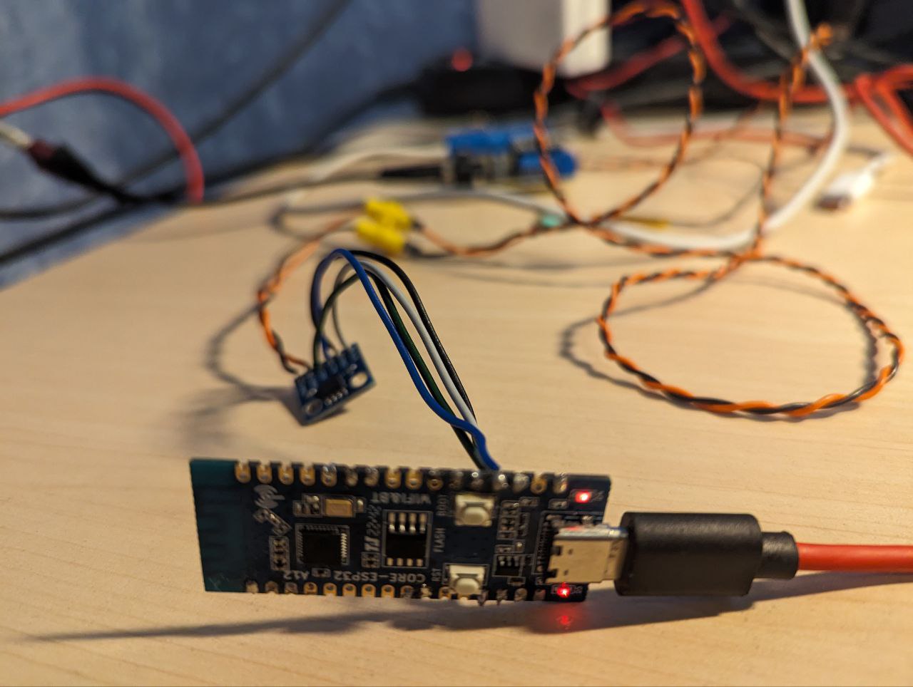 ESP32-C3 + SN65HVD230 in action